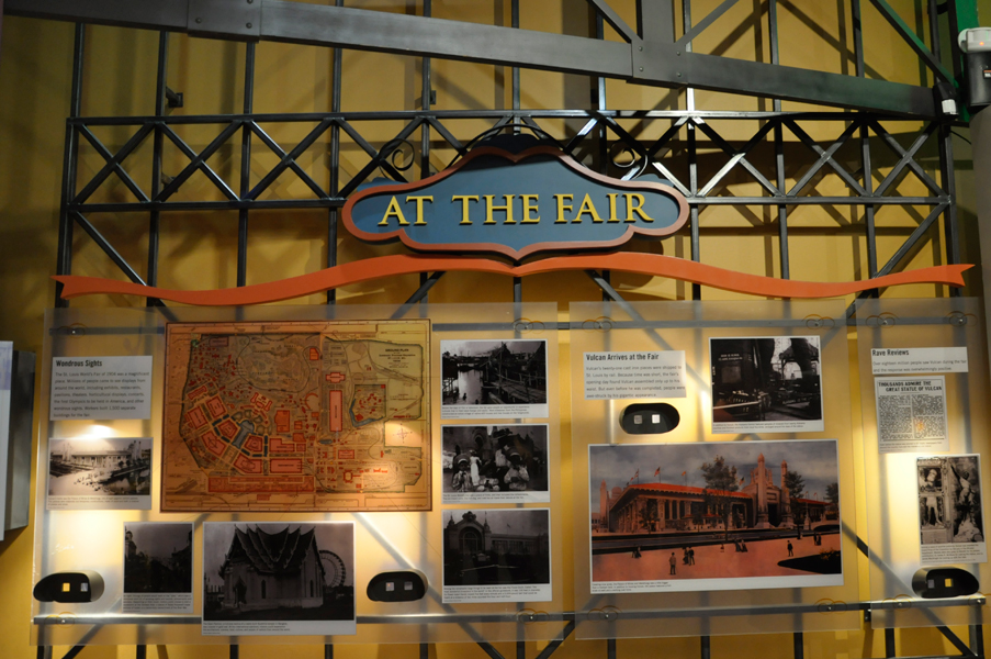 sign about the Saint Louis World's Fair